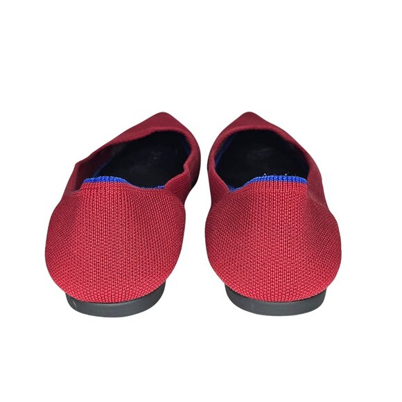 ROTHY'S "The Point" Chili Red Point Toe Flats | US 8.5 | $149 - Picture 6 of 9